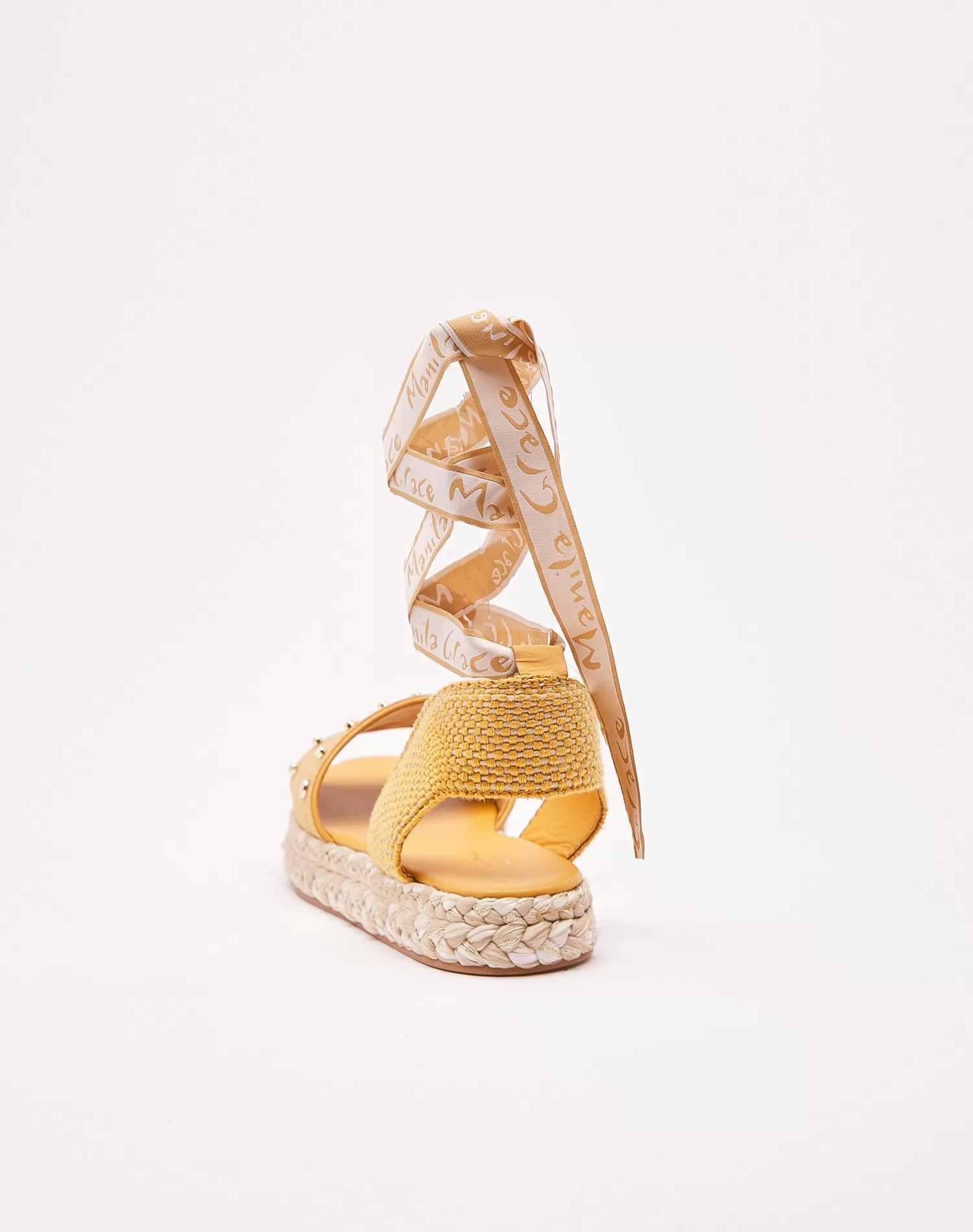 Espadrillas hot sale con nastri